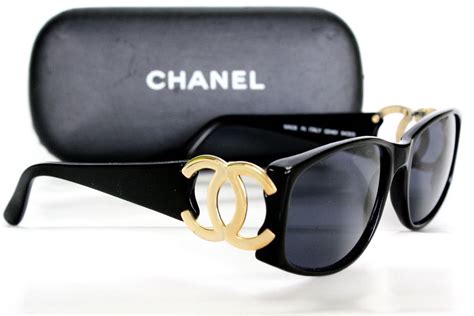 chanel sunglasses black logo|coco chanel sunglasses outlet.